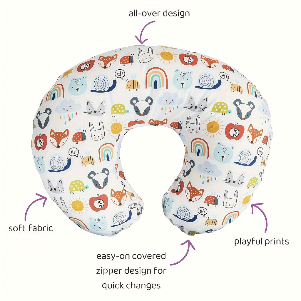 1pc Multifunctional Nursing Pillow with Removable Pillowcase, C-shaped Nursing Pillow Nursing Pillow, Designed for Youngsters Youngsters And Youngsters, Gifts for New Moms, Youngsters Shower Gifts