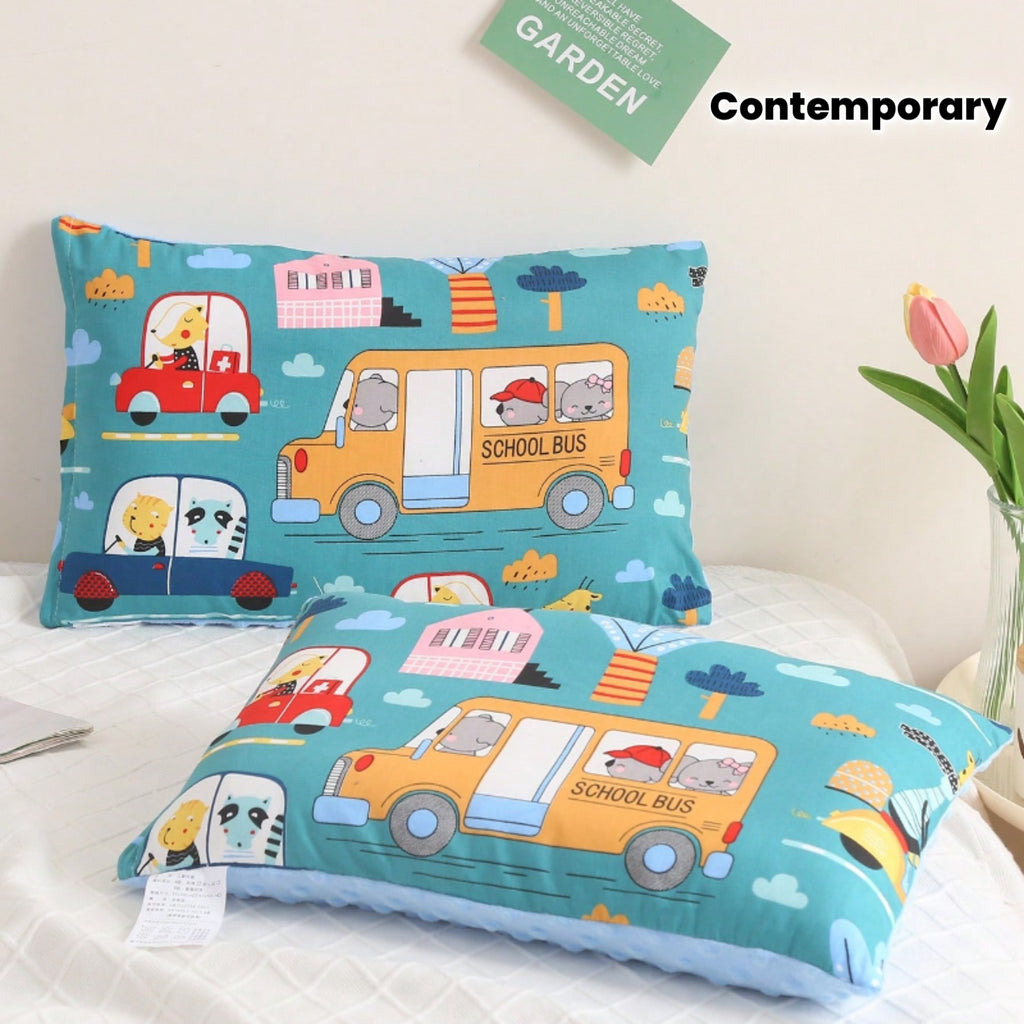 1pc 1pcs Cute Cartoon Animal Print Pillow SPA Deep Sleep Pillow Dormitory Neck Support Pillow Single Pack Sleeping Pillow Couple Edition