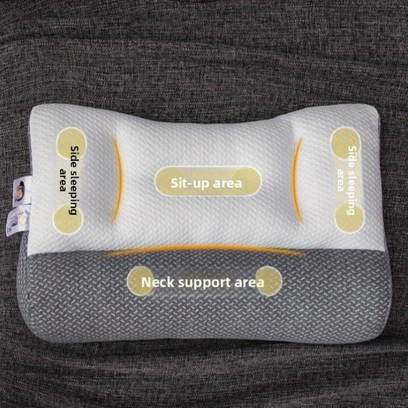 Ergonomic Neck Pillow for Deep Sleep, Suitable for All Seasons, Ideal for Home and Hotel Use, Essential for Improving Sleep Quality