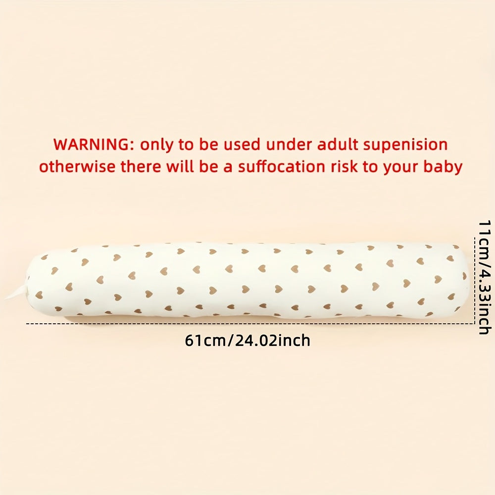 2pcs Baby Pillow Set, Cartoon Cylindrical Pillow, Long Rectangular Throw Pillow That Can Be Washed, Comfortable Cushion Pillow, Multiple Patterns Available
