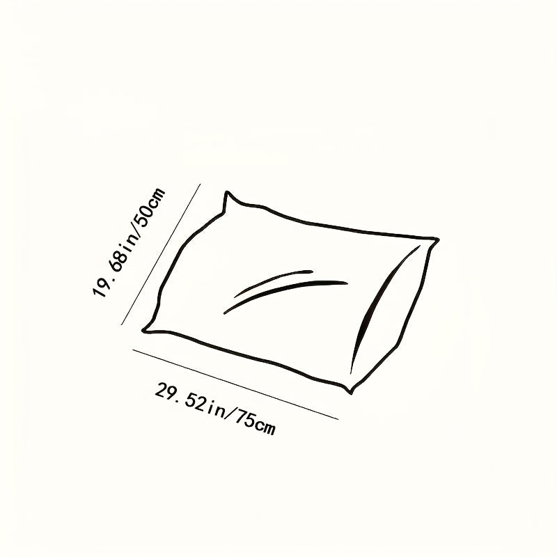 The Material Is Gentle, Friendly to The Skin, And Allows Air Circulation, Providing a Soft Sensation. Its Comfortable And Airy Quality Enhances The Fluffiness of The Pillow And Offers Improved Neck Support