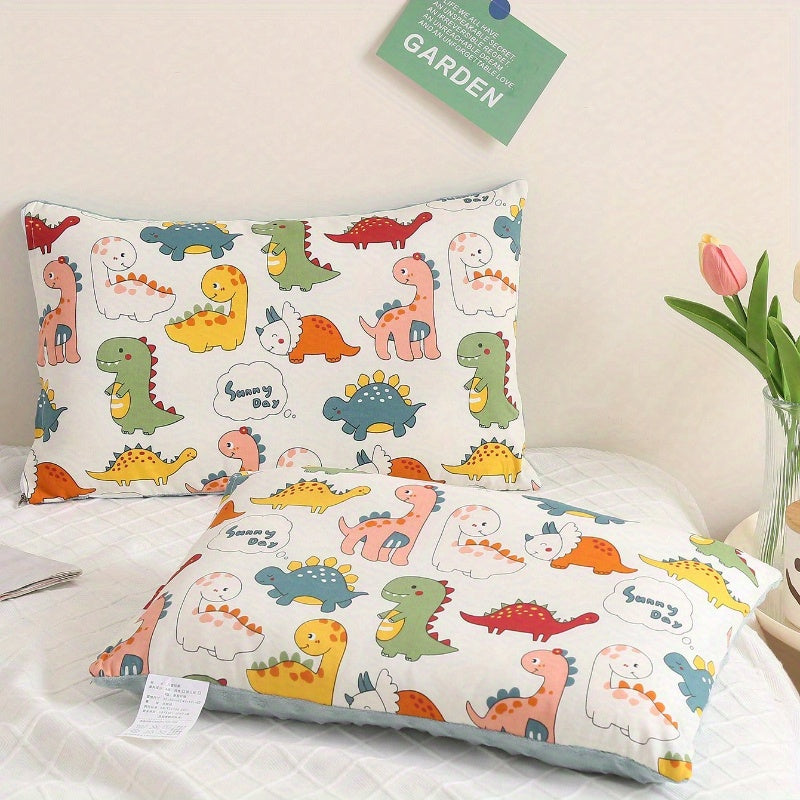 1pc 1pcs Cute Cartoon Animal Print Pillow SPA Deep Sleep Pillow Dormitory Neck Support Pillow Single Pack Sleeping Pillow Couple Edition