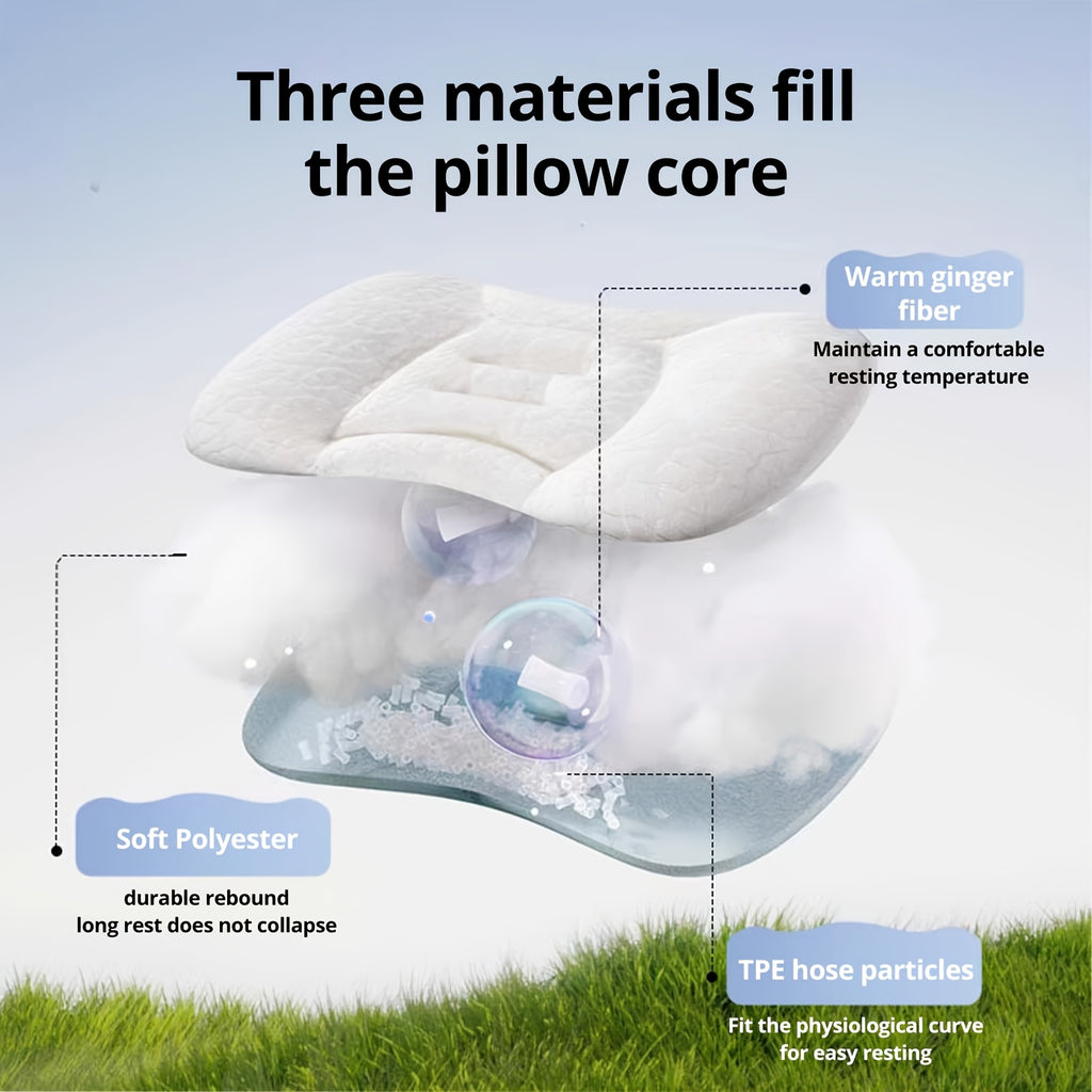 Joyncleon Reversible Pillow, 11.81X19.69 inch - Hypoallergenic Polyester And TPE Hose Filling, Perfect for Christmas, New Year & Easter Gifts