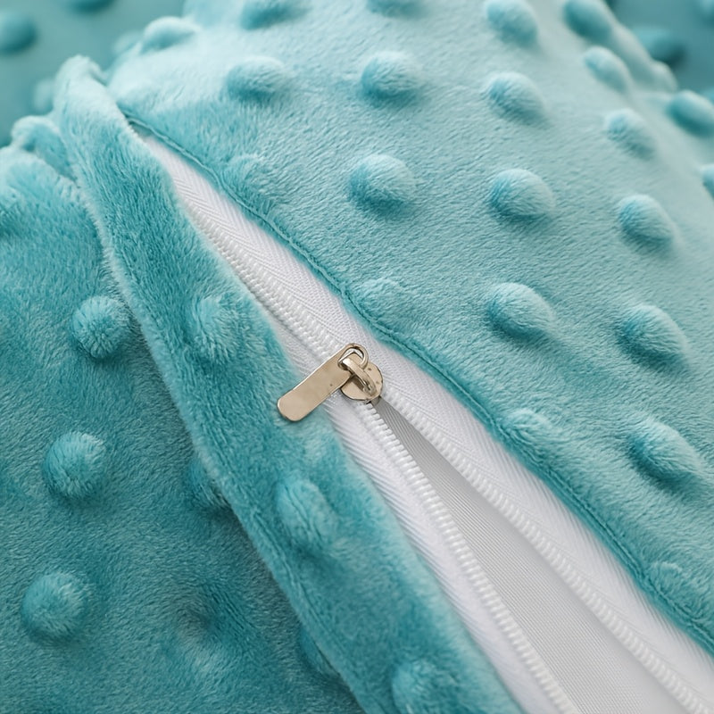 2pcs (pillowcase + Pillow Core). Elephant Pillowcase + Pillow Core, Cartoon Pillowcase, Bean Plush Fabric, Exquisite Embroidery, 3D Comfort Pillow - Skin-friendly and Breathable, Zippered Closure, Fluffy and Soft, Non-sagging, High-elastic Fiber.