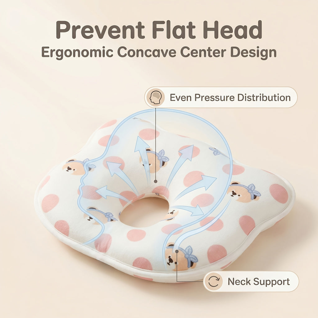 Foam Shaping, Soft And Comfortable, Correcting The Ideal Position, Preventing Flat Head Syndrome