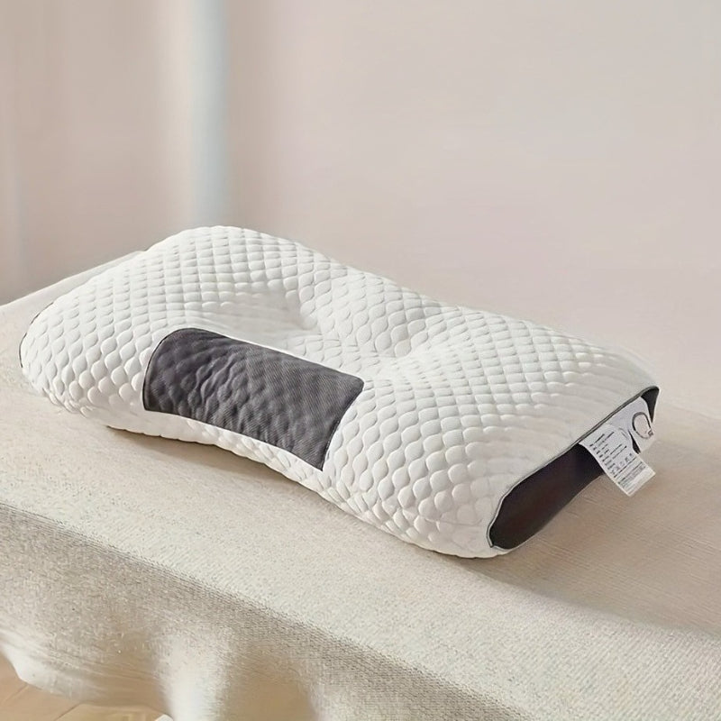 Upgraded Cervical Pillow - Ergonomic Neck for Deep - Suitable for Side and Back Sleepers - Enjoy a Soothing Home Massage - Durable, Machine-washable Pillow Core for Year-round Comfort - Ideal as an Exquisite Gift, Headrest, Stomach Sleeper Pillow
