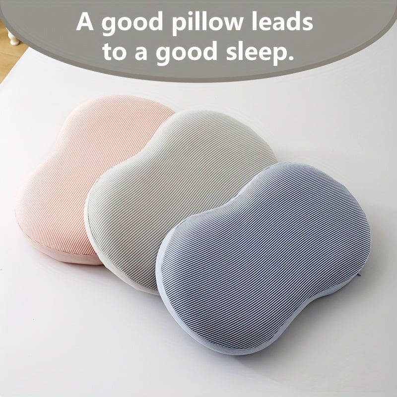 1pc Outdoor Camping Pillow, Bed Pillow, Sofa Pillow, Memory Foam Pillow, Cervical Spine Support for Better Sleep, Sleep Pillow, Designed for Adults And Students for Comfortable Sleeping, Ultra-Soft Headrest, a Pillow As Soft As a Cat'S Belly