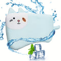 Ultra-Soft Pillow, Ultra-Thin Pillow, All-Season Pillow with Cartoon Design, Includes Pillowcase for Easy Sleep