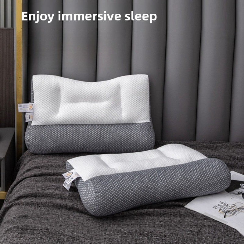 Ergonomic Neck Pillow for Deep Sleep, Suitable for All Seasons, Ideal for Home and Hotel Use, Essential for Improving Sleep Quality