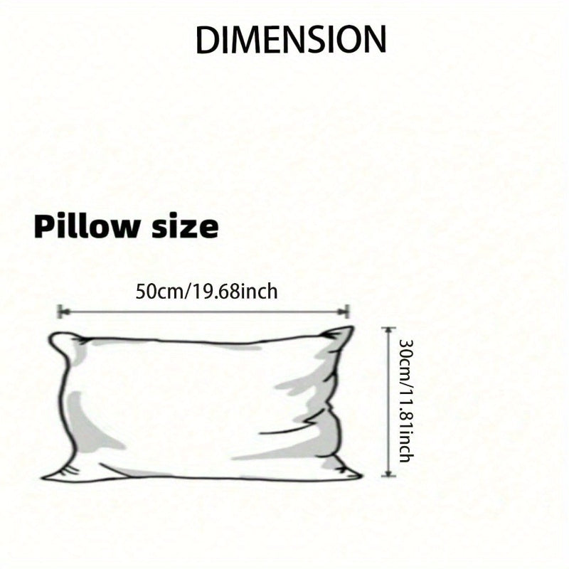 1pc 1pcs Cute Cartoon Animal Print Pillow SPA Deep Sleep Pillow Dormitory Neck Support Pillow Single Pack Sleeping Pillow Couple Edition