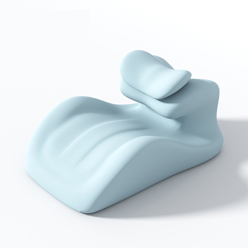 Ergonomic Memory Foam Prone Pillow, Multi-Purpose Back Cervical Lumbar, Breathable Soft Material, Versatile for Office Reading Bed Use, Thoughtful Valentine's Day Gift for Family Friends.