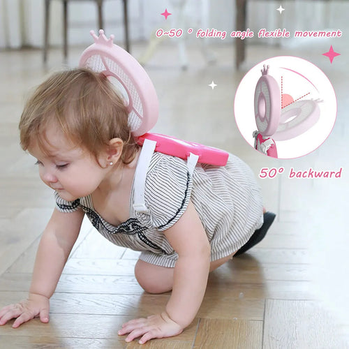 1pc Baby Head Protection Pad, a Fall-Resistant Pillow for Infants, Suitable for All Seasons, Designed for Head Safety, Soft And Breathable, Featuring an Adjustable Backpack-Style Design, Making It an Ideal Gift for Ten Different Occasions