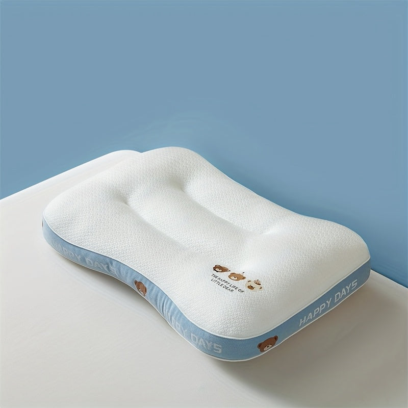 1pc, Bear-Themed Parent- Pillow Core, Soft And Neck-Friendly, Cares for Sleep, Breathable And Refreshing, High Resilience Support, Versatile Use, Multifunctional Pillow, Perfect Gift