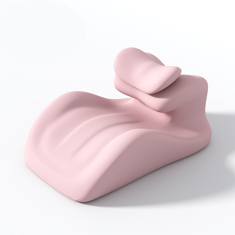 Ergonomic Memory Foam Prone Pillow, Multi-Purpose Back Cervical Lumbar, Breathable Soft Material, Versatile for Office Reading Bed Use, Thoughtful Valentine's Day Gift for Family Friends.