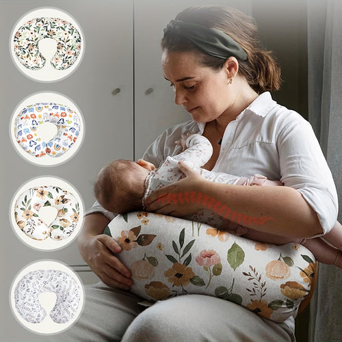 1pc Multifunctional Nursing Pillow with Removable Pillowcase, C-shaped Nursing Pillow Nursing Pillow, Designed for Youngsters Youngsters And Youngsters, Gifts for New Moms, Youngsters Shower Gifts