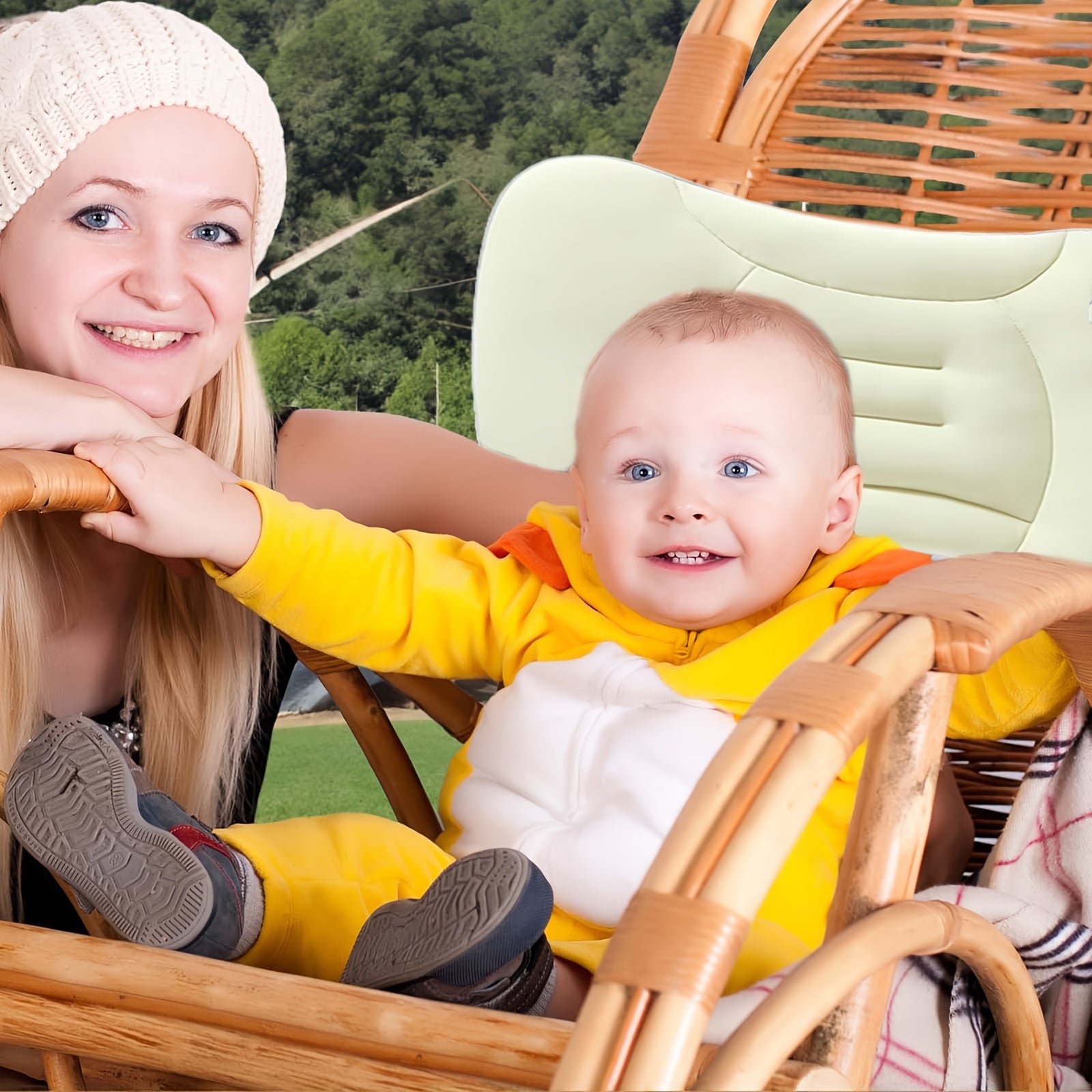 Joyncleon Reversible Pillow, 11.81X19.69 inch - Hypoallergenic Polyester And TPE Hose Filling, Perfect for Christmas, New Year & Easter Gifts