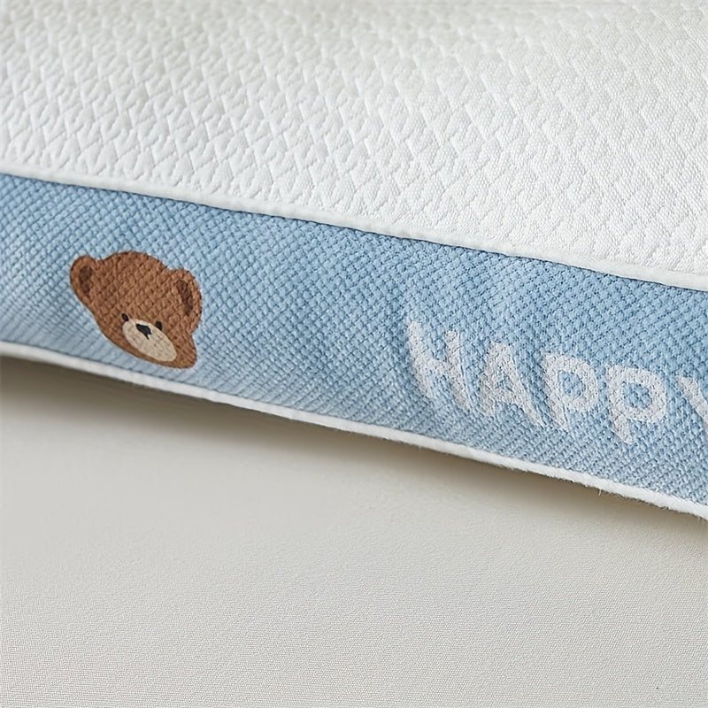 1pc, Bear-Themed Parent- Pillow Core, Soft And Neck-Friendly, Cares for Sleep, Breathable And Refreshing, High Resilience Support, Versatile Use, Multifunctional Pillow, Perfect Gift