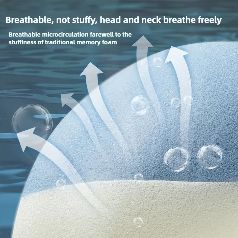 Introducing a New Dual Core Deep Sleep Pillow Designed Specifically for Neck Support with Slow Rebound Function. This Hotel Grade Adult Pillow Core Is Made of Highly Elastic and Breathable Materials, Designed with Ergonomics in Mind